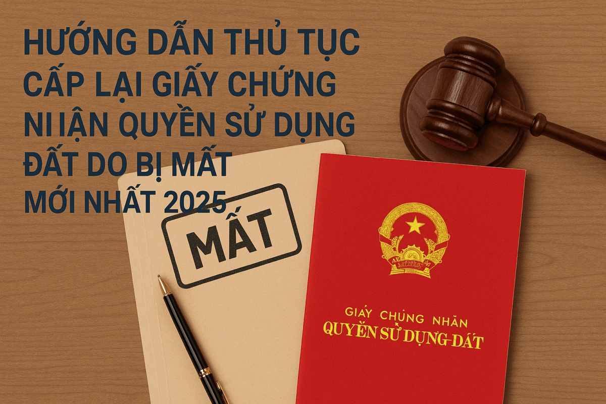 Cấp lại Giấy chứng nhận quyền sử dụng đất