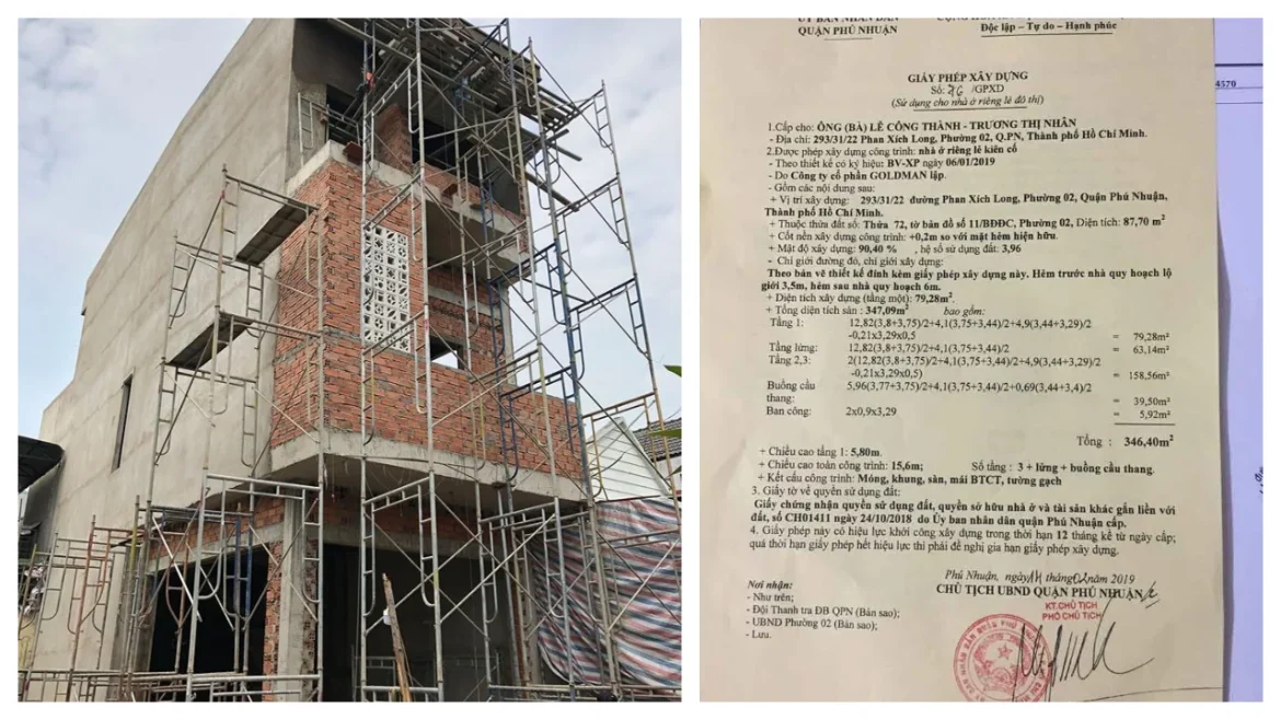 thủ tục xin cấp giấy phép xây dựng nhà ở riêng lẻ